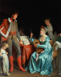 Die Herzogin Abrantes und General Junot